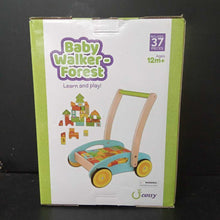 Load image into Gallery viewer, Wooden Baby Learning Walker w/ Blocks (NEW) (cossy)
