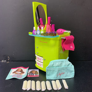Salon Center Caddy w/Accessories for 18" Doll