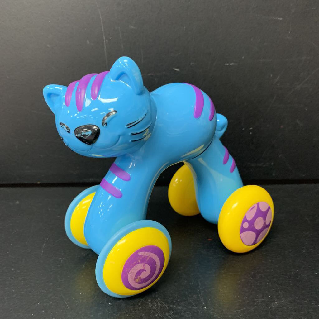 Push & Go Clicking Sensory Rolling Cat
