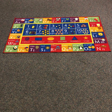 Load image into Gallery viewer, ABC'S, Shapes, &amp; Numbers Learning Rug
