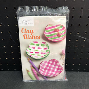 Clay Dishes Kit (NEW) (Annie's Creative Girls Club)