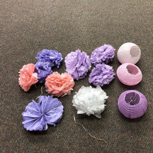 Load image into Gallery viewer, Paper Lanterns &amp; Paper Flowers
