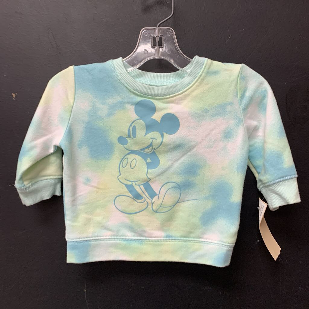 Jumping beans tie dye mickey shirt