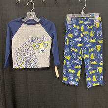 Load image into Gallery viewer, 2pc &quot;Wild One&quot; Cheetah Sleepwear
