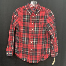 Load image into Gallery viewer, Plaid Button Down Shirt
