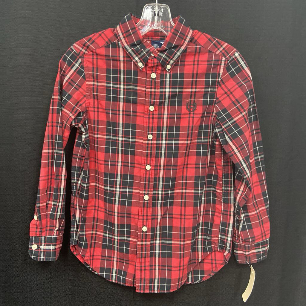 Plaid Button Down Shirt