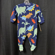 Load image into Gallery viewer, Dinosaur Button Outfit

