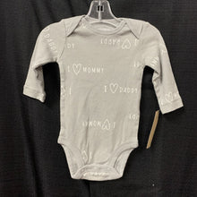 Load image into Gallery viewer, &quot;I love mommy, I love daddy&quot; Onesie
