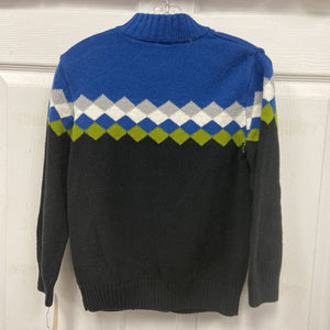 Diamond Zip Sweater