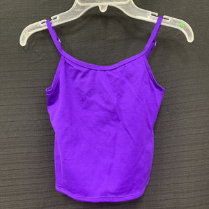 Girls Solid Dance Top