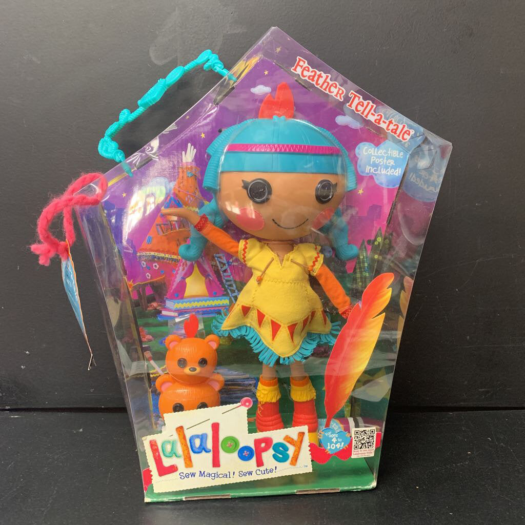 Feather Tell-a-tale Doll (NEW)