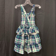 Load image into Gallery viewer, Plaid Overall Dress
