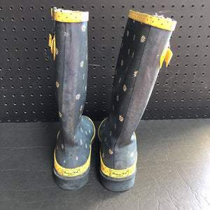 Girls Sunflower Rain Boots