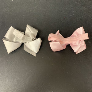 2pk Sparkly Bow Headbands