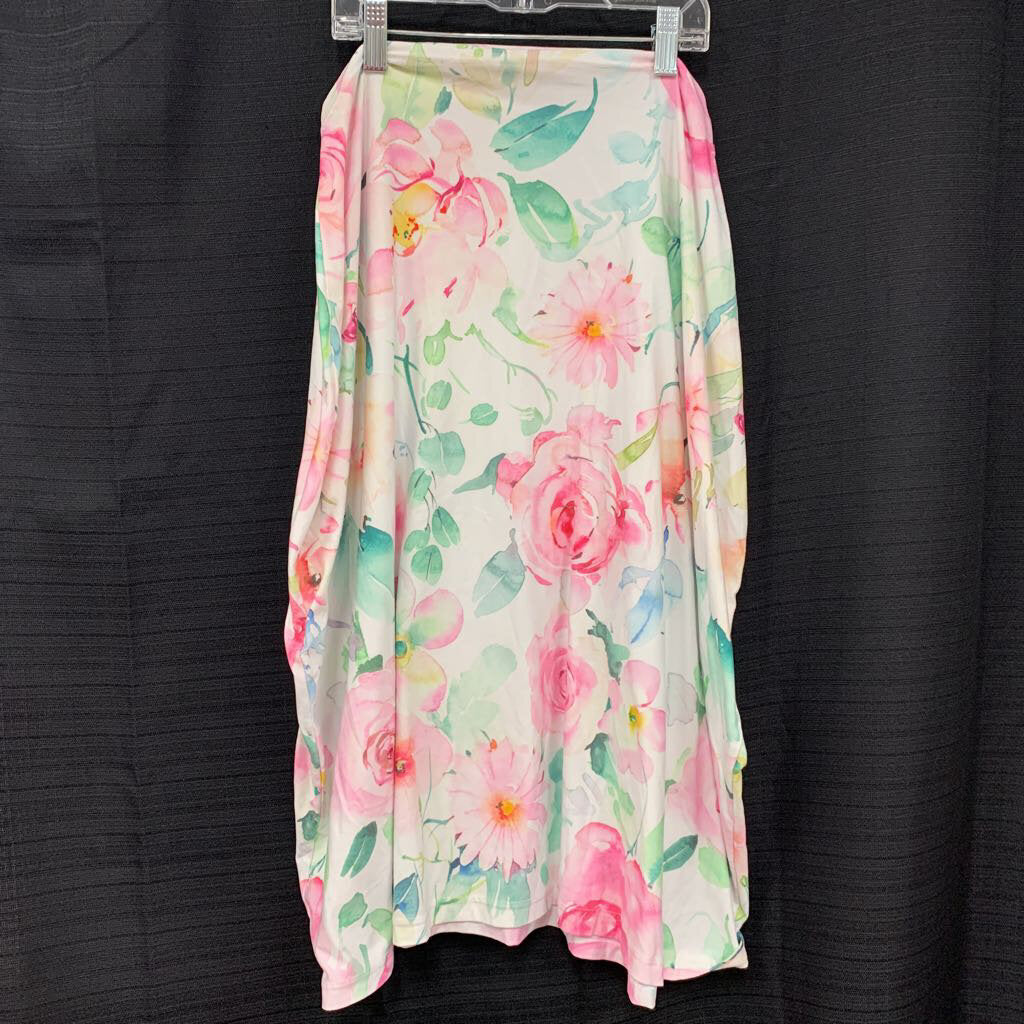 Floral Nursing Cover, Breastfeeding Scarf, & Car Seat Cover (Lallini)