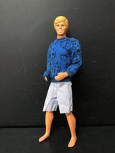Load image into Gallery viewer, Ken Doll in Sweater &amp; Shorts 1983 Vintage Collectible
