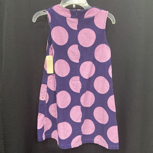 Polka Dot Corduroy Dress