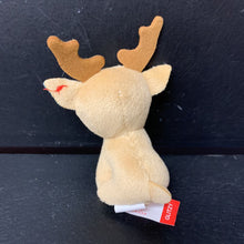 Load image into Gallery viewer, Glitzy the Reindeer Teenie Beanie Boo
