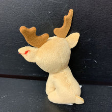 Load image into Gallery viewer, Glitzy the Reindeer Teenie Beanie Boo
