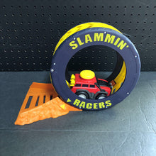 Load image into Gallery viewer, Slammin&#39; Racers Turbo Tire Car Raceway w/Car Battery Operated
