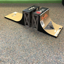 Load image into Gallery viewer, Tony Hawk 2pc Half Pipe Finger Skateboard Ramp w/Extender
