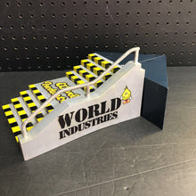 Load image into Gallery viewer, 3pc World Industries Flameboy Finger Skateboard Skatepark
