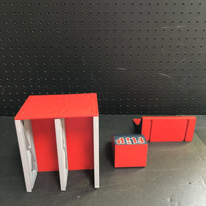 3pc Finger Street Tour Skateboard Ramp Set