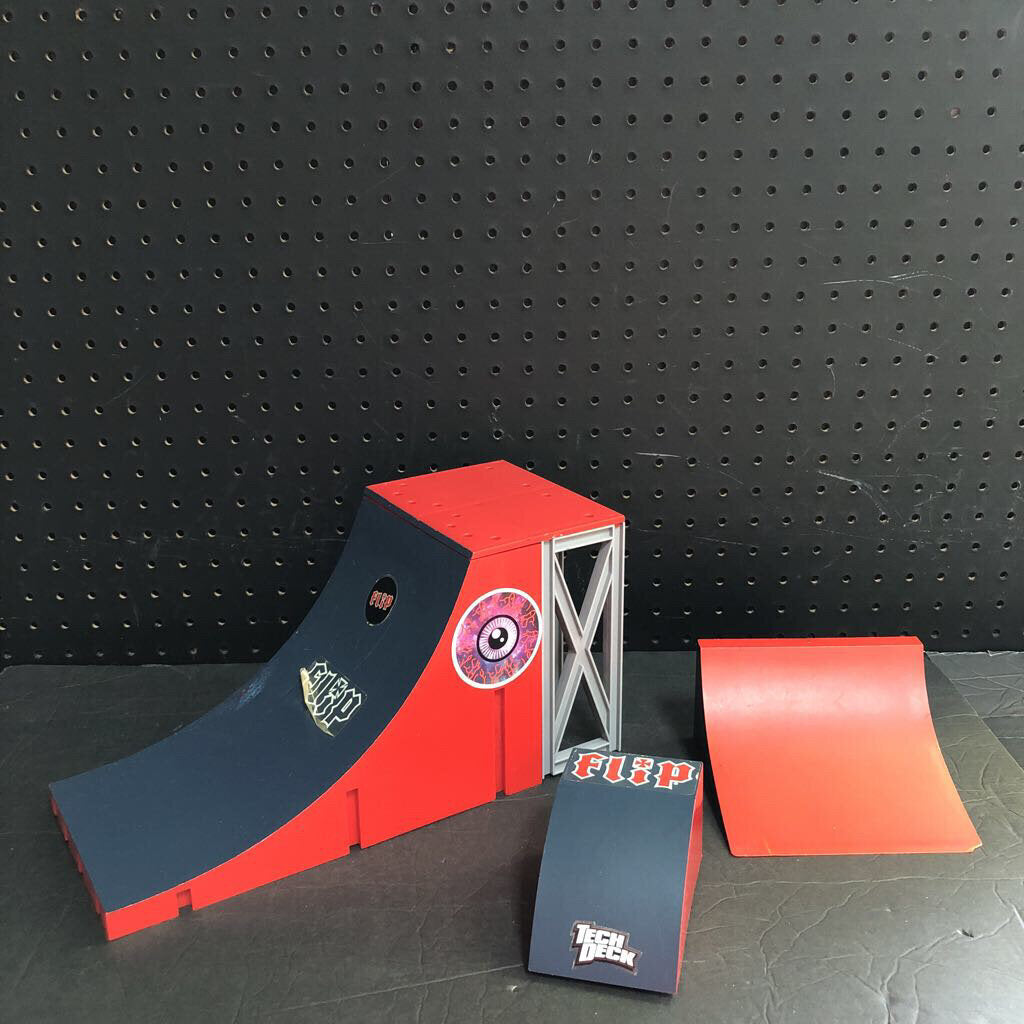 3pc Finger Street Tour Skateboard Ramp Set