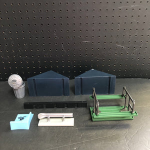 7pc Finger Skateboard Skatepark Accessory Set