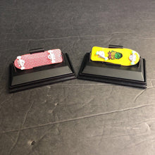 Load image into Gallery viewer, 2pk Mini Finger Skateboards w/Display Stands (Malibu International)
