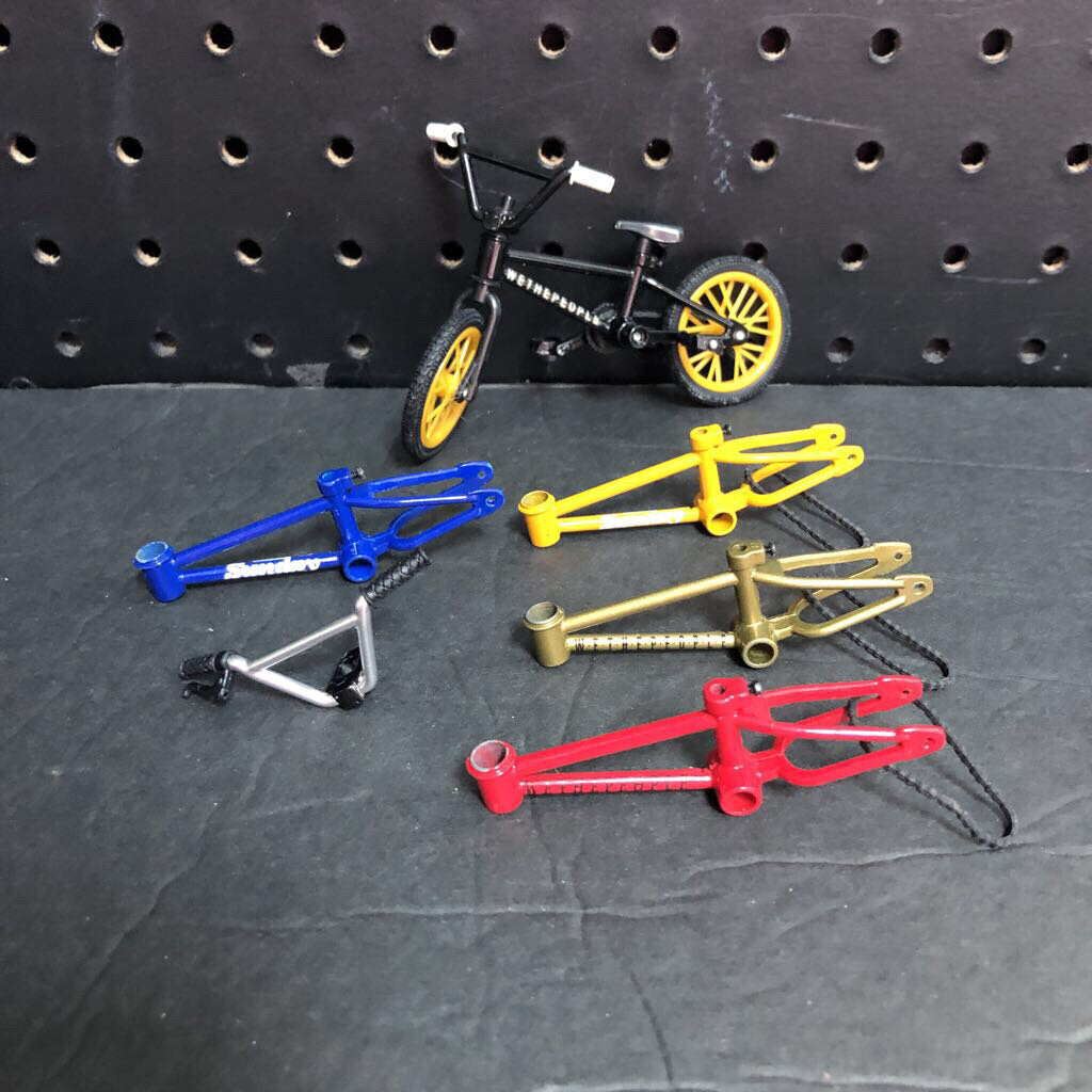 Finger BMX Bicycle/Bike w/Interchangeable Parts