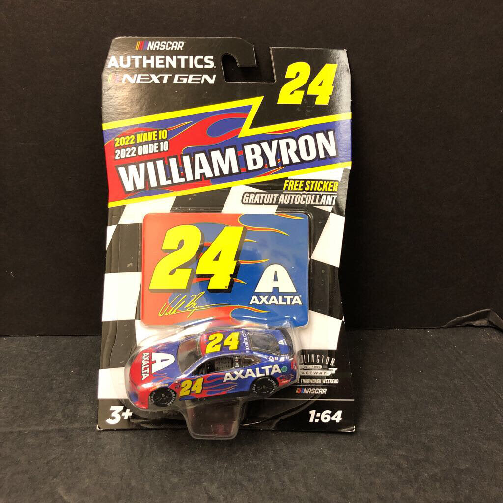 William Byron #24 Axalta NASCAR 2022 Wave 10 Authentics Next Gen 1:64 (NEW)