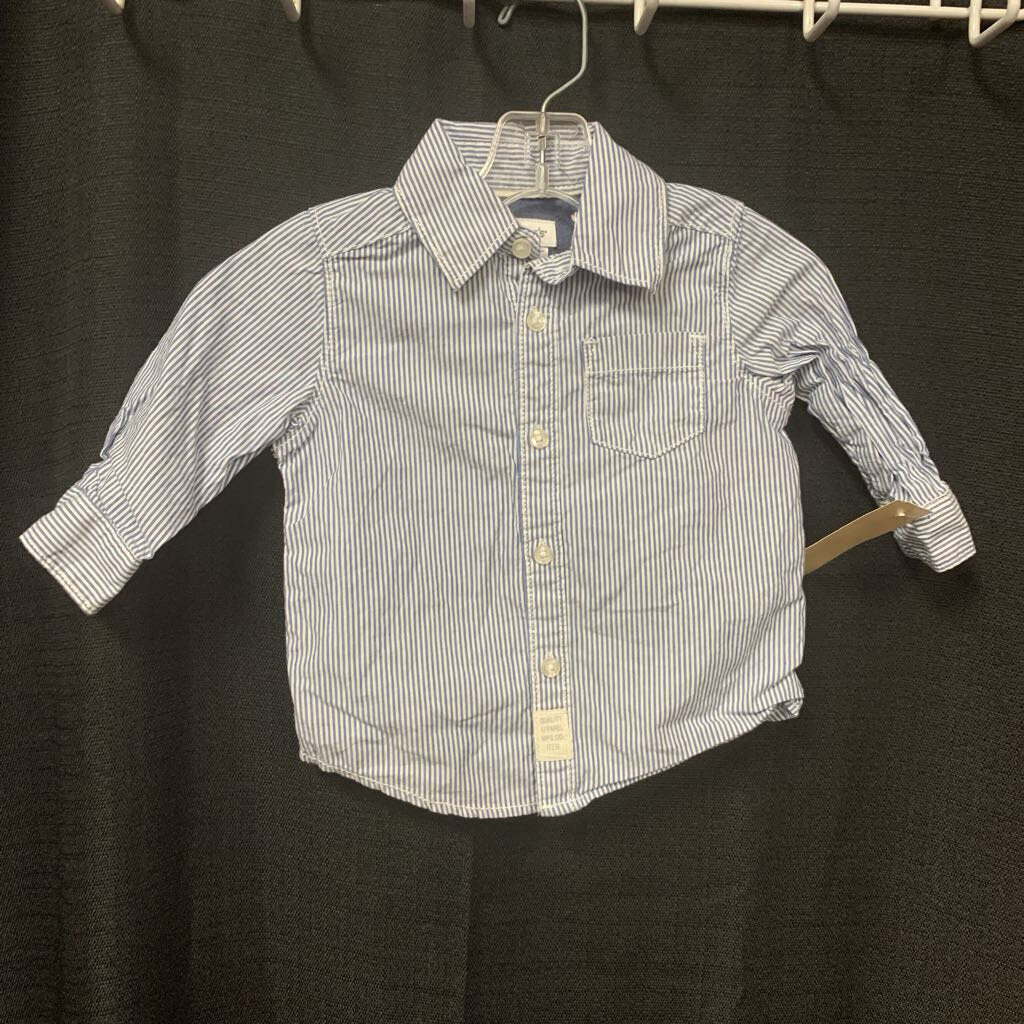 Striped Button Down Shirt