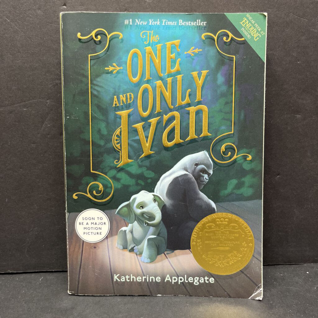 The One and Only Ivan (Katherine Applegate) (HarperCollins) -chapter paperback