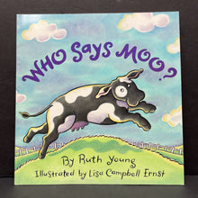 Load image into Gallery viewer, Who Says Moo? (Ruth Young) -paperback
