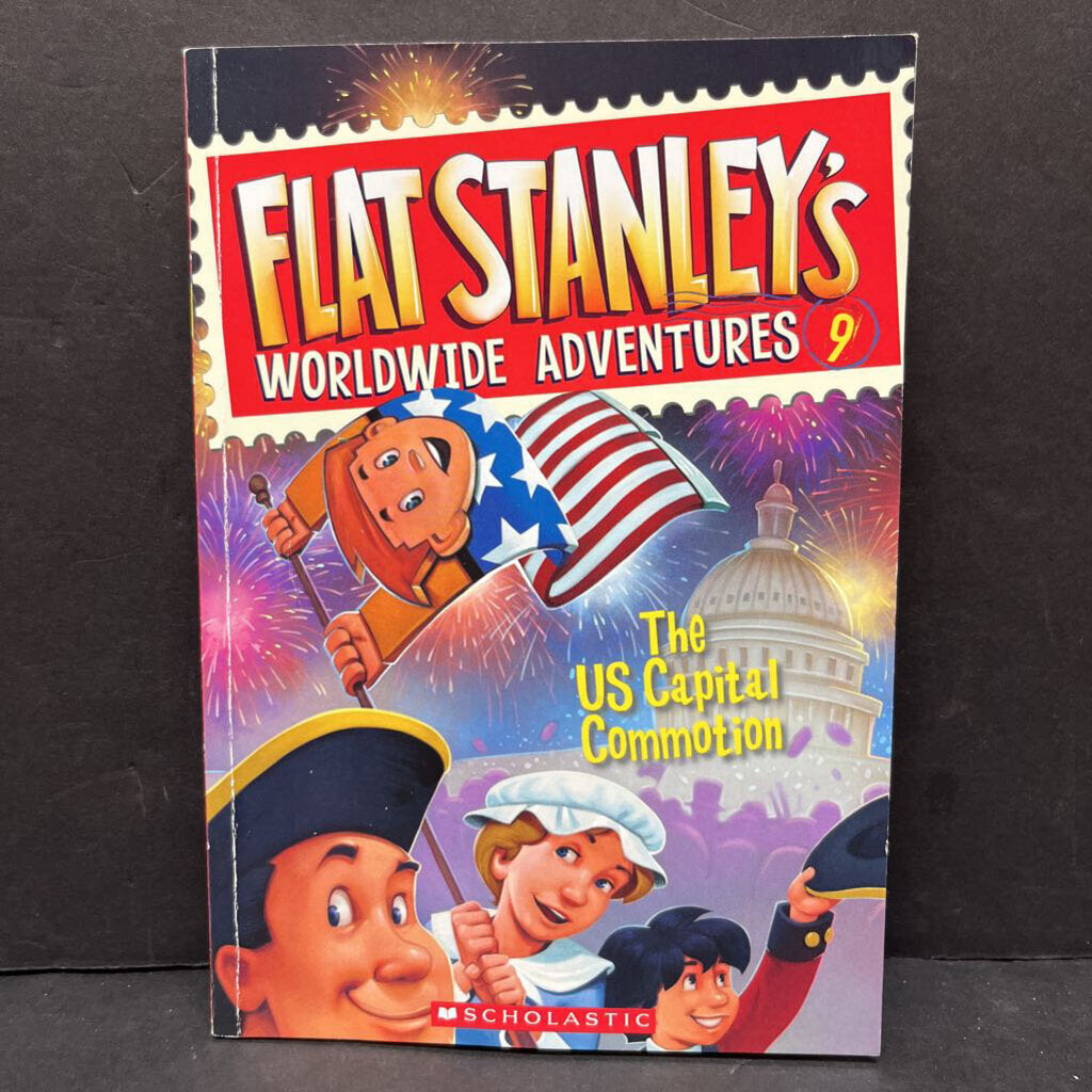The US Capital Commotion (Flat Stanley's Worldwide Adventures) (Jeff Brown & Josh Greenhut) -series paperback