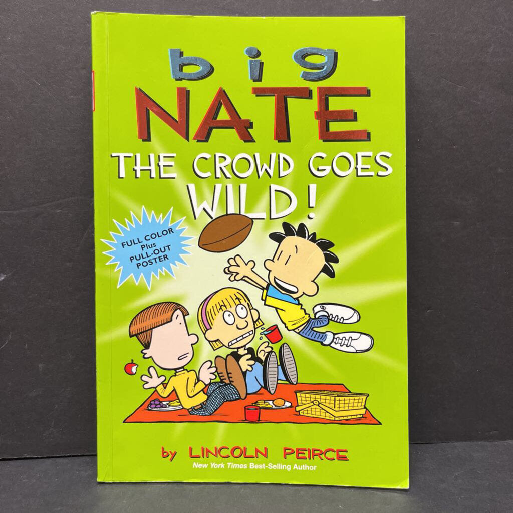 The Crowd Goes Wild (Big Nate) (Graphic Novel) (Lincoln Peirce) -paperback series