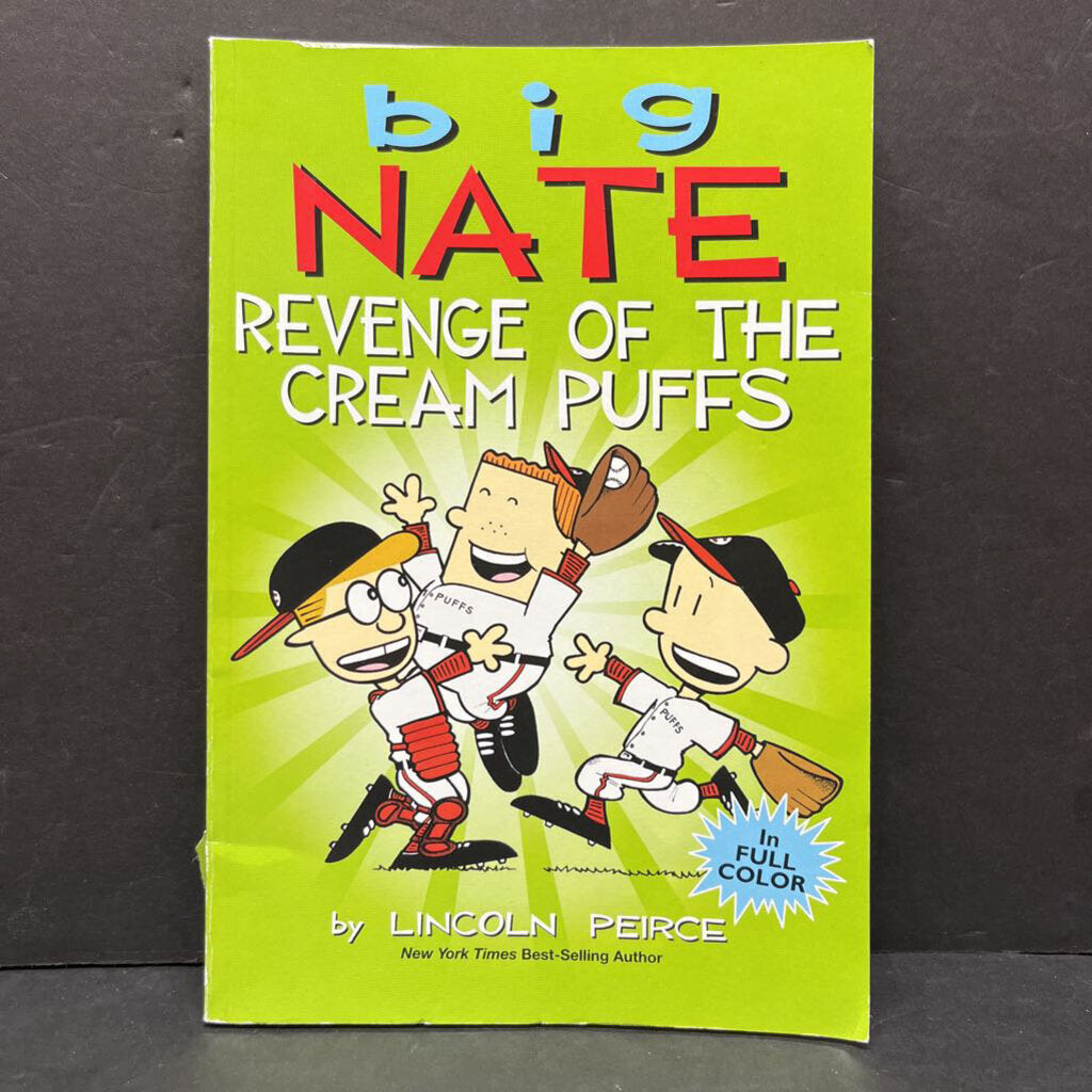 Revenge of the Cream Puffs (Graphic Novel) (Big Nate) (Lincoln Peirce) -paperback series