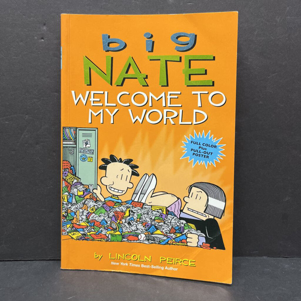 Welcome To My World (Graphic Novel) (Big Nate) (Lincoln Peirce) -paperback series