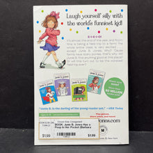 Load image into Gallery viewer, Junie B. Jones Has a Peep In Her Pocket (Barbara Park) (New Cover) -series paperback
