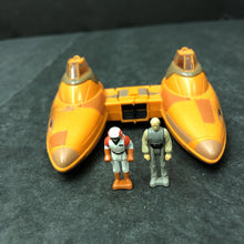 Load image into Gallery viewer, Micro Machines Action Fleet Bespin Twin-Pod Cloud Car Plane w/Figures 1996 Vintage Collectible
