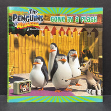 Load image into Gallery viewer, Gone in a Flash (The Penguins of Madagascar) -paperback character

