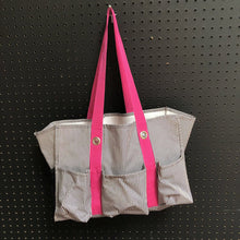 Load image into Gallery viewer, Striped Craft Tote Bag
