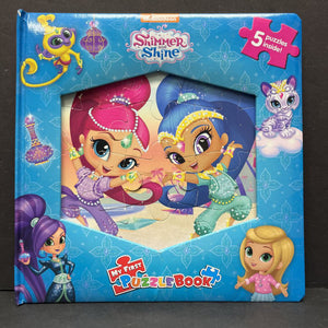Shimmer and Shine -puzzle board
