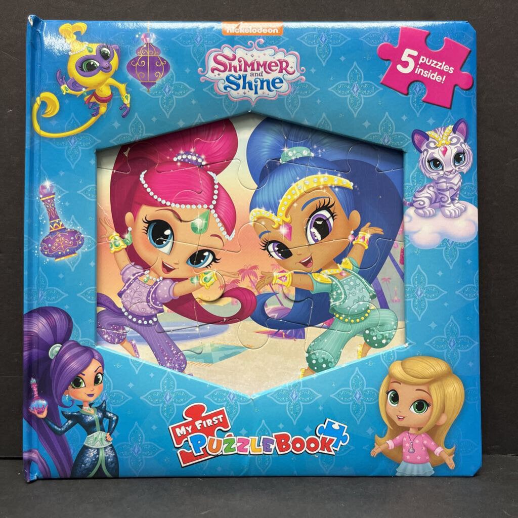 Shimmer and Shine -puzzle board