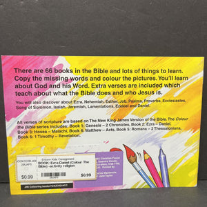 Ezra-Daniel (Colour The Bible) -activity religion paperback