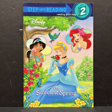 Load image into Gallery viewer, The Sweetest Spring (Step Into Reading Level 2) (Disney Princess) -character reader
