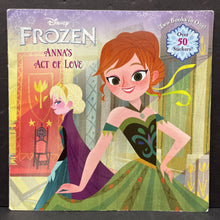 Load image into Gallery viewer, Anna&#39;s Act of Love / Elsa&#39;s Icy Magic (Disney Frozen) (Lisa Marsoli) -character paperback
