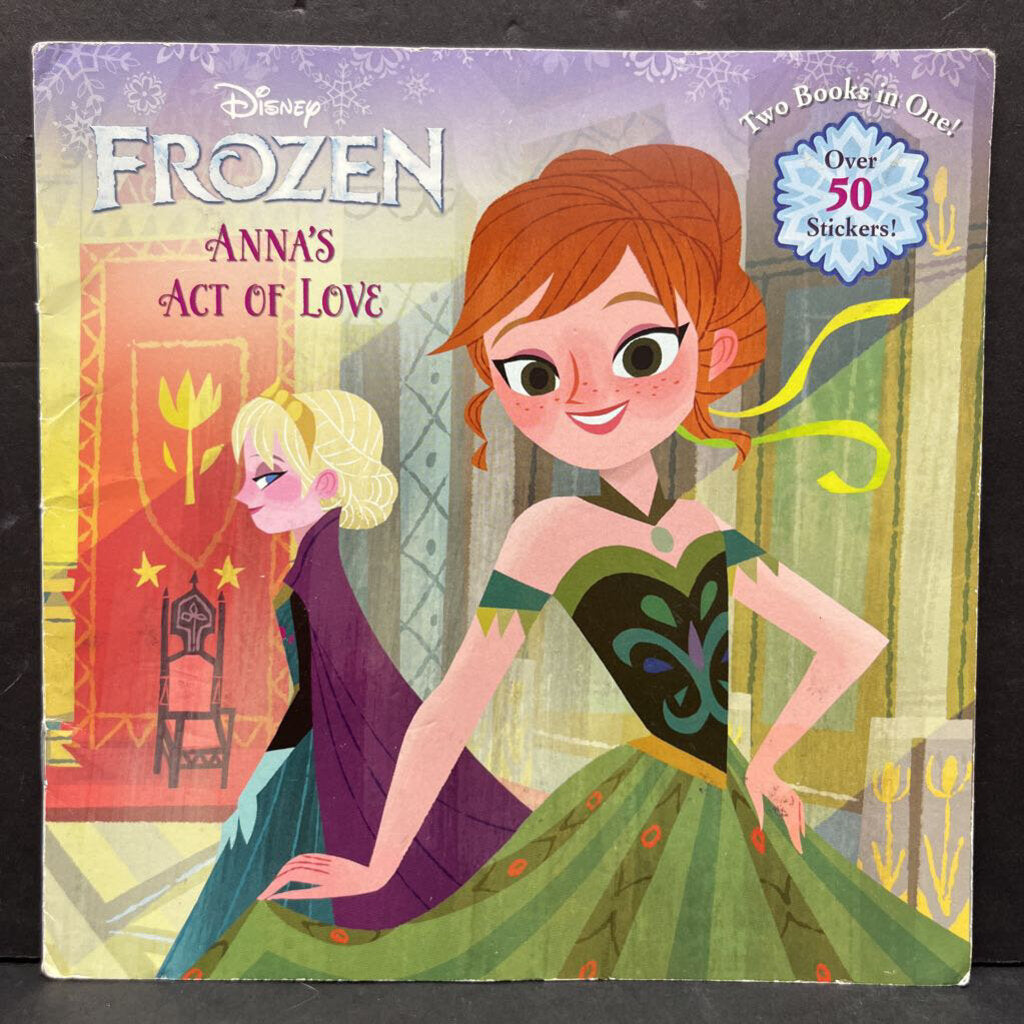 Anna's Act of Love / Elsa's Icy Magic (Disney Frozen) (Lisa Marsoli) -character paperback