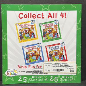My Build-A-Bible Storybook w/ CD (Wonder Kids) -religion paperback